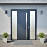 Plantenbakken 2 st 30x30x30 cm roestvrij staal - thumbnail