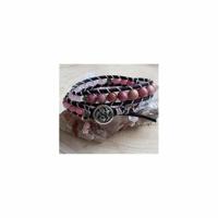 Edelsteen Armband Rozenkwarts Wikkel Armband - thumbnail