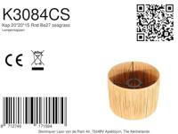 Steinhauer Lampenkap Zeegras Ø 20 cm E27 beige - thumbnail