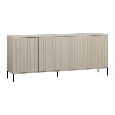 WOOOD Dressoir 'New Gravure' Grenenhout, 200cm, kleur Dust