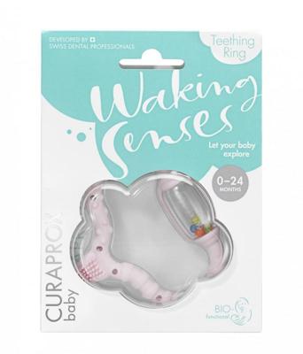 Curaprox Bijtring roze 1 Stuks
