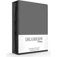 Dreamhouse Katoenen Hoeslaken Antraciet 180 x 200 cm - thumbnail