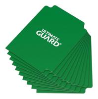 Ultimate Guard Card Dividers Standard Size (10) - Green - thumbnail