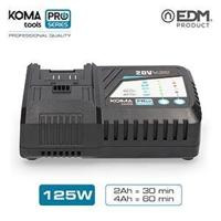 Enzo Koma tools acculader | 125W | 20V - 6490050 - thumbnail