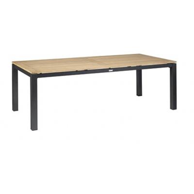 Memphis Tuintafel Teak Antraciet 220x100 cm tuinmeubel Exotan - Exotan Memphis Tuintafel Teak Antraciet 220x100 cm tuinmeubel Exotan - Exotan