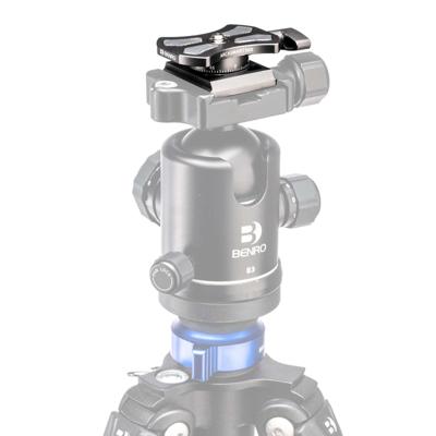 Benro ARCASMART360 accessoire voor statiefkoppen Statiefkopplaat Grijs, Zwart Aluminium