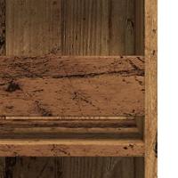 Bartafel met opbergrek 102x50x103,5 cm oud houtkleurig - thumbnail