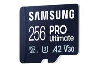 Samsung Pro Ultimate 256GB + SD-adapter Micro SD-kaart Blauw - thumbnail