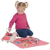 Rubo Toys Woezel En Pip Picknickset Tin - thumbnail