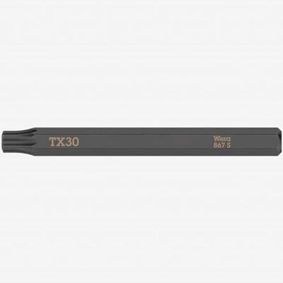 Wera 867 S TORX® bits voor slagschroevendraaier, TX 30 x 70 mm - 05018169001