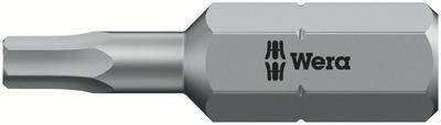 Wera 840/1 Z Zeskant Bits, Hex-Plus, 3/32 duim x 25 mm - 1 stuk(s) - 05135072001 Wera 840/1 Z Zeskant Bits, Hex-Plus, 3/32 duim x 25 mm - 1 stuk(s) - 05135072001