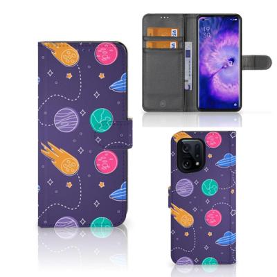 OPPO Find X5 | Wallet Case | met Pasjes | Space