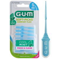GUM Soft Picks Comfort Flex Cool Mint Small - thumbnail