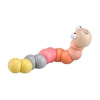 Bigjigs houten wormpje - pastel - thumbnail