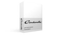 Cinderella hoeslaken basic katoen 90x200 tot25cm white - thumbnail