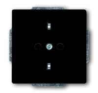 Busch-Jaeger inbouwwandcontactdoos 20 EUC-81 antraciet - thumbnail