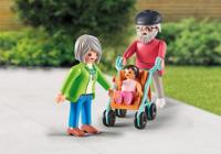 Playmobil My Life 71613 Opa en oma met baby - thumbnail