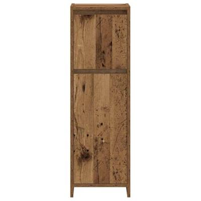3-delige Badkamermeubelset bewerkt hout oud houtkleurig