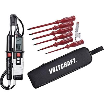 VOLTCRAFT VC 64 Tweepolige spanningstester CAT III 1000 V, CAT IV 600 V Akoestisch, LED, LCD VOLTCRAFT VC 64 Tweepolige spanningstester CAT III 1000 V, CAT IV 600 V Akoestisch, LED, LCD
