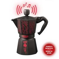 Italiaanse koffiemachine - BIALETTI - Moka Express - Stranger Things Collectie - 6 kopjes - 270 ml - Zwart/Rood - thumbnail