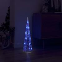 VidaXL Lichtkegel decoratief led blauw 60 cm acryl - thumbnail