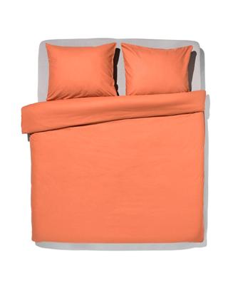HEMA Dekbedovertrek 200x200/220cm zacht katoen sunburn (terra)