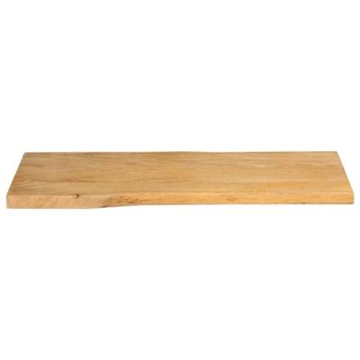 Tafelblad met natuurlijke rand 90x40x2,5 cm massief mangohout