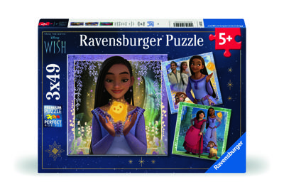 Ravensburger Disney wish legpuzzel, 3x49st.