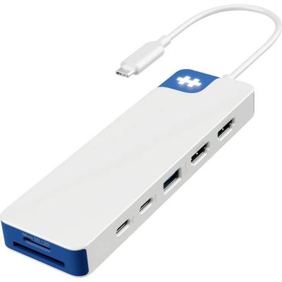 HYPER HyperDrive Flex USB-C dockingstation Geïntegreerde kaartlezer