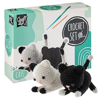 Craft ID Haakpakket katten 13x6.5x10.5cm - thumbnail
