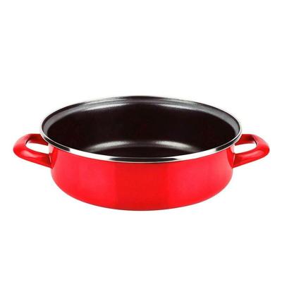 Taartplateau Fagor Optimax Rood Geëmailleerd Staal Ø 24 cm