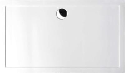 Douchebak Marmer Sapho Karia 120x90x4 cm Rechthoek Wit Sapho