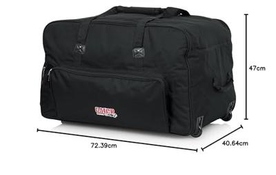Gator Cases GPA-715 tas met wielen voor 15 inch speakers
