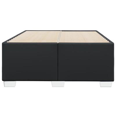 Bedframe zonder matras 120x190 cm kunstleer zwart