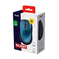 Trust YVI+ Eco Muis Radiografisch Optisch Blauw 4 Toetsen 800 dpi, 1600 dpi - thumbnail