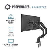 Schermtafel Support iggual SPMP02 17"-32" - thumbnail