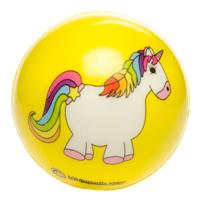 LG Imports Anti stressbal eenhoorn 5,5 cm geel - thumbnail