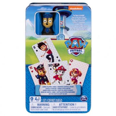 Spin Master Games PAW Patrol - Kaartspel met Chase-actiefiguur