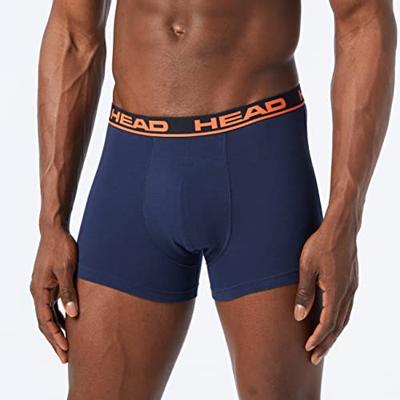 HEAD boxershort basic 2-pack blue / orange-XXL