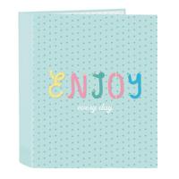 Ringmap BlackFit8 Enjoy Groen A4 27 x 33 x 6 cm - thumbnail