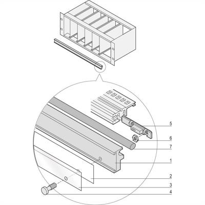 nVent SCHROFF 24560167 19 inch Montagemateriaal