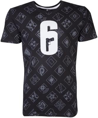 6 - Siege - AOP Logo Men's T-shirt