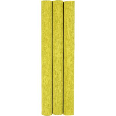 Creativ Company Crêpepapier, vel 25x60 cm, crêpe-verhouding: 180%, 105 gr, lichtgroen, 3 vel/ 1 doos