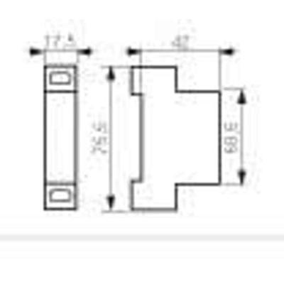 BACO 172179 Hulpschakelaar 1x NC, 1x NO 230 V/AC 1 stuk(s)