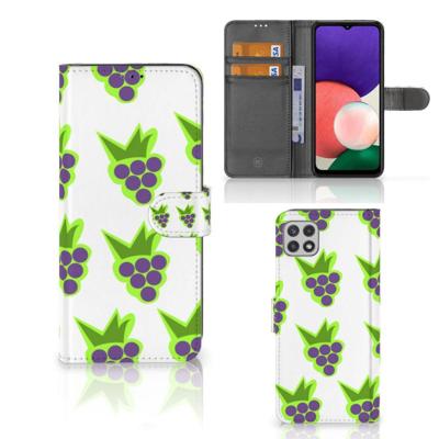 Samsung Galaxy A22 5G | Book Cover | Druiven Samsung Galaxy A22 5G | Book Cover | Druiven
