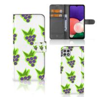 Samsung Galaxy A22 5G | Book Cover | Druiven - thumbnail