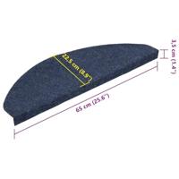 Trapmatten zelfklevend 30 st 65x22,5x3,5 cm blauw - thumbnail