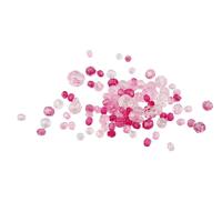 Creativ Company Facetkralen mix roze, 45 gram - thumbnail