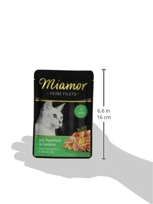 Miamor natvoer voor kat Tonijn met groenten 100 g