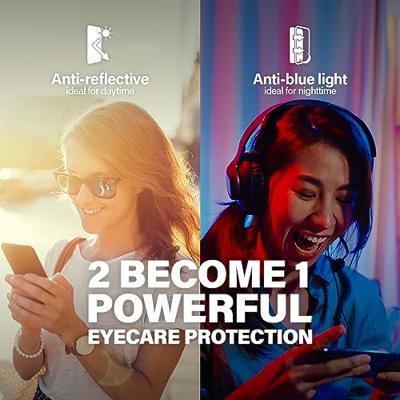 PanzerGlass Eyecare 2813 Screenprotector (glas) Apple iPhone 15 1 stuk(s) Blauwlichtfilter